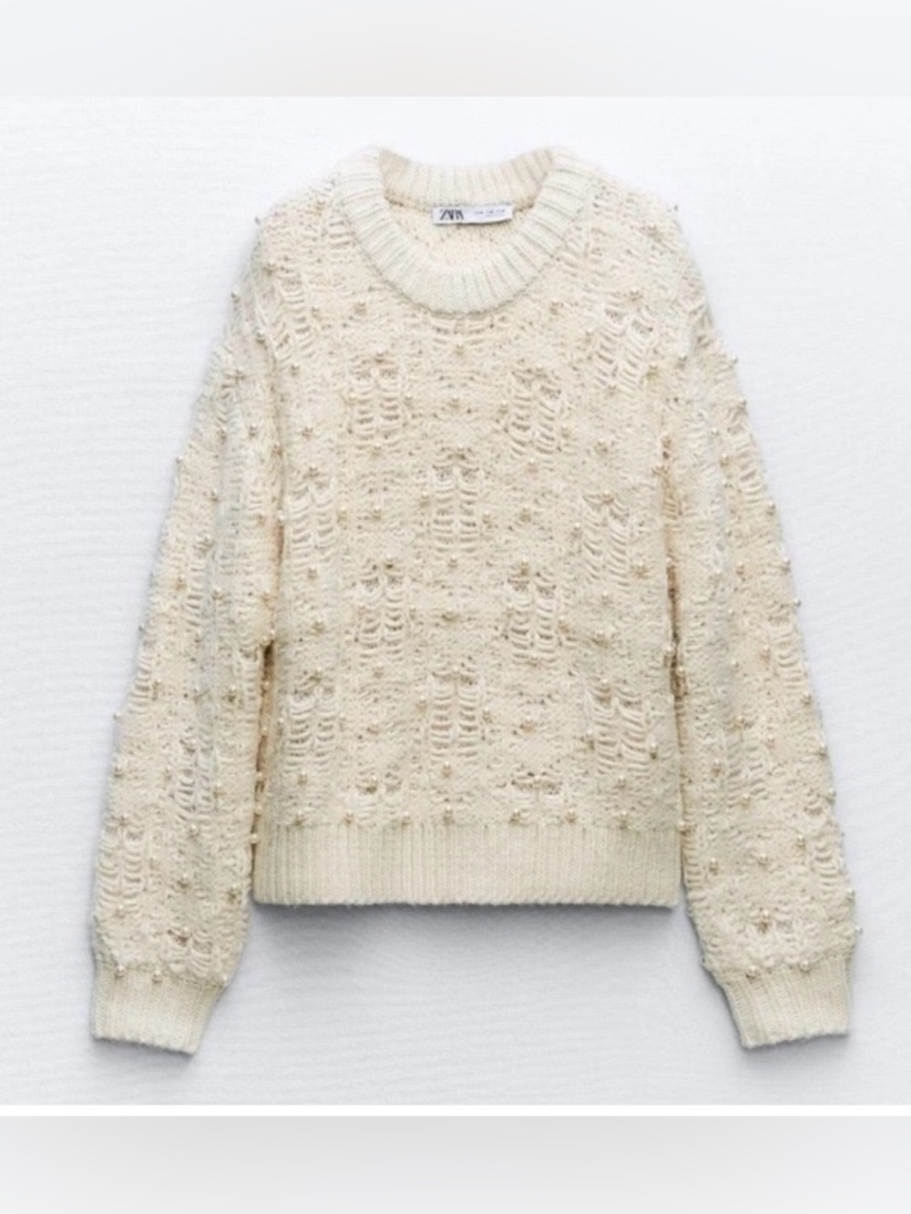 ZARA Pearl Sweater